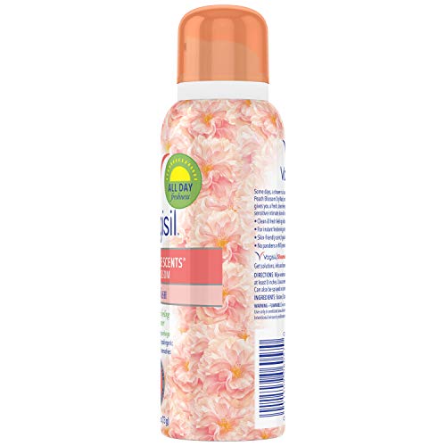 Vagisil-Scentsitive-Scents-Feminine-Dry-Wash-Deodorant-Spray-for-Women-Gynecologist-Tested-Paraben-Free-Peach-Blossom