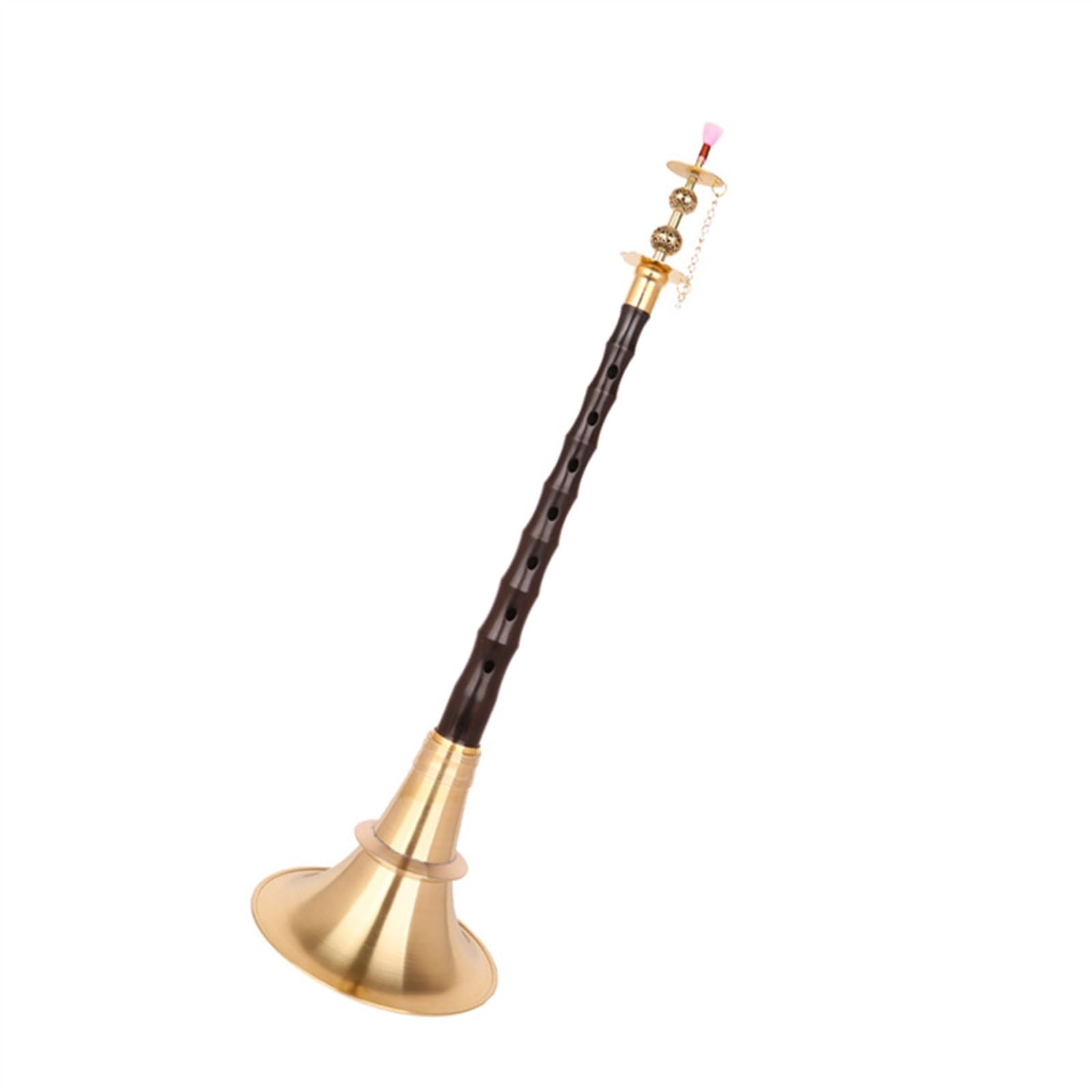 Professional Suona Suona Indefinite Tone Average Kong Suona Folk Copper Horn (Color : 02)