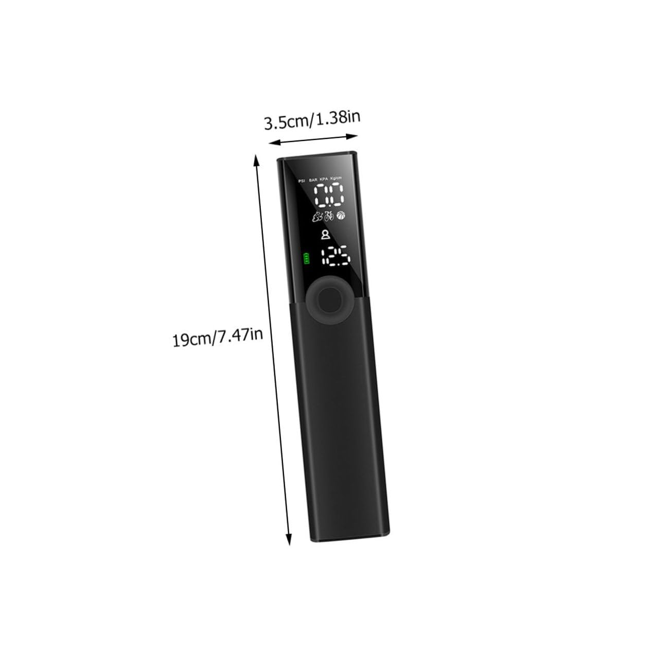 1pezzi Pompa Elettrica Per Pneumatici Compressore Portatile Per Biciclette Gonfiatore Mini Usb Ricaricabile Bassa Rumorosità Per e