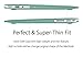 UESWILL Smooth Matte Hard Shell Case Cover Compatible with 2010-2017 Release MacBook Air 13 inch (Model A1466 / A1369) + Microfibre Cleaning Cloth, Green