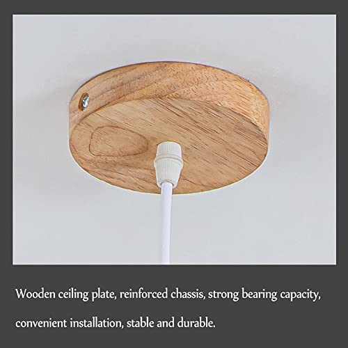 Suspension bambou pour remplacer un plafonnier trop agressif