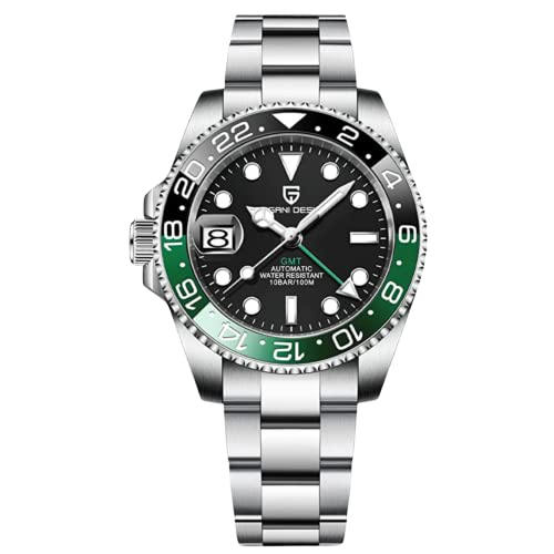Pagani Design PD-1662 Waterproof Mechanical Automatic Watch Stainless Steel Mens 40MM Watch Sprite - Left Handed (B0BBFP43JT) Amazon Price History, Amazon Price Tracker