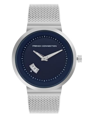 French Connection Analog Blue Dial Mens Watch-FC160SM-U (B0CPPLNT9B) Amazon Price History, Amazon Price Tracker