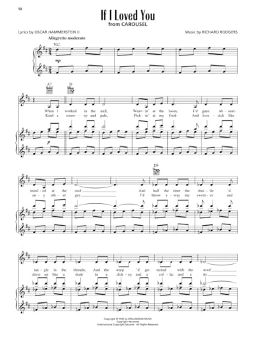 The Rodgers and Hammerstein Collection | Piano Vocal Guitar Songbook with 70 Broadway Hits from 11 Musicals | Classic Musical Sheet Music Book for Singers and Pianists - Image 6