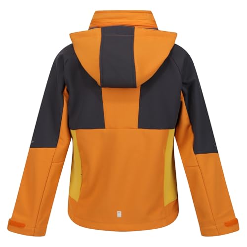 Childrens/Kids Haydenbury Soft Shell Jacket (3-4 Years) (Orange Pepper/Seal Grey)2