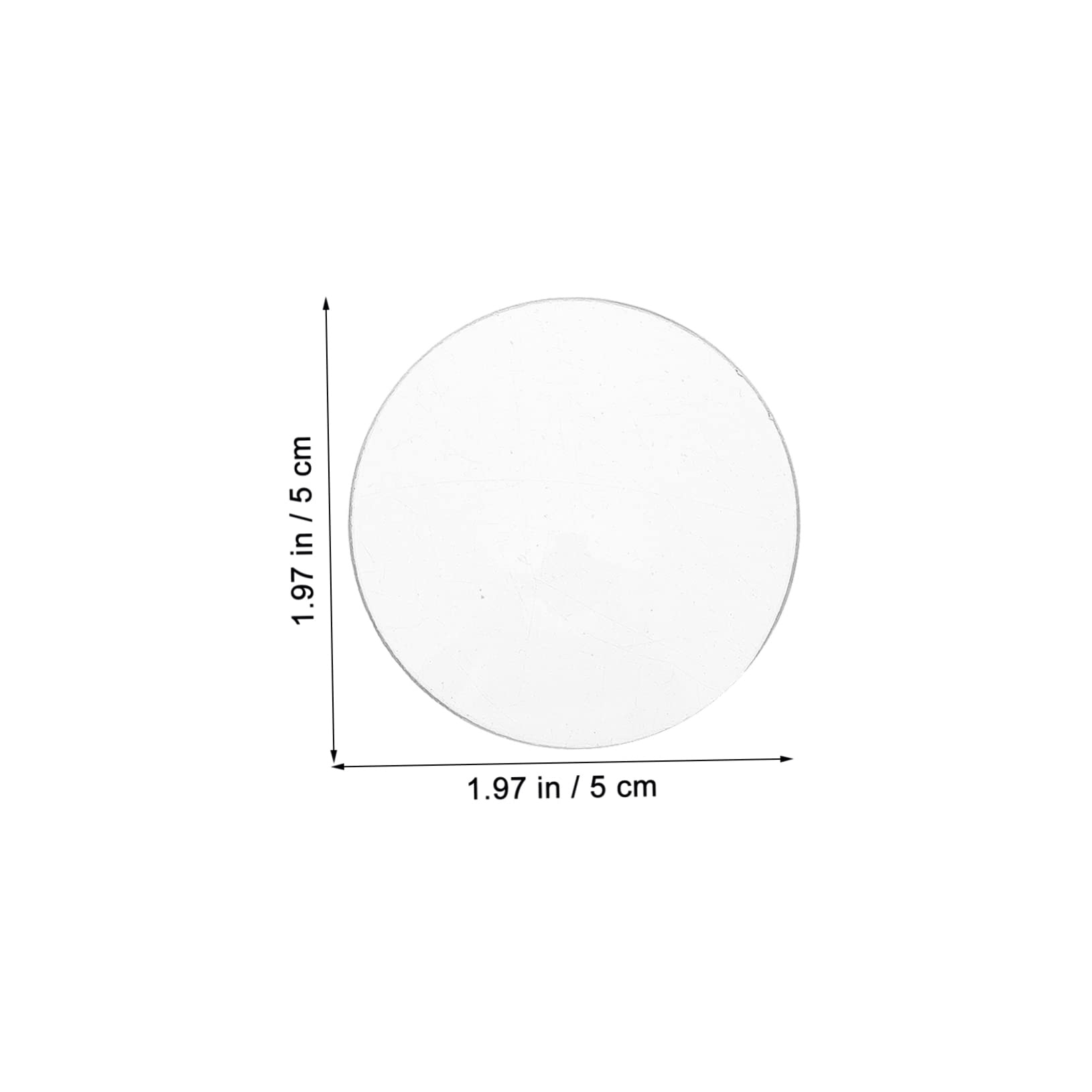 10pcs Laboratory Equipment Watch Glass for School Laboratory Round Watch Glass Experiment Watch Glasses Tool Watch Glass for Laboratory Evaporating Watch Glass Chemical Watch Glass