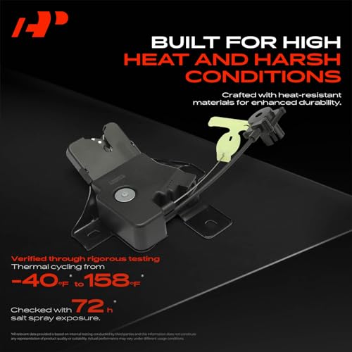 Image of A-Premium Trunk Latch Compatible with Ford Focus 2008-2009 Sedan, Rear Tailgate Lock Latch Actuator