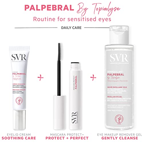 SVR PALPEBRAL Mascara Protect for Sensitive Eyes with Natural Pigments, Hyaluronic Acid, Jojoba Oil, Lengthening and Strengthening Formula, Black, 9ml - Image 6