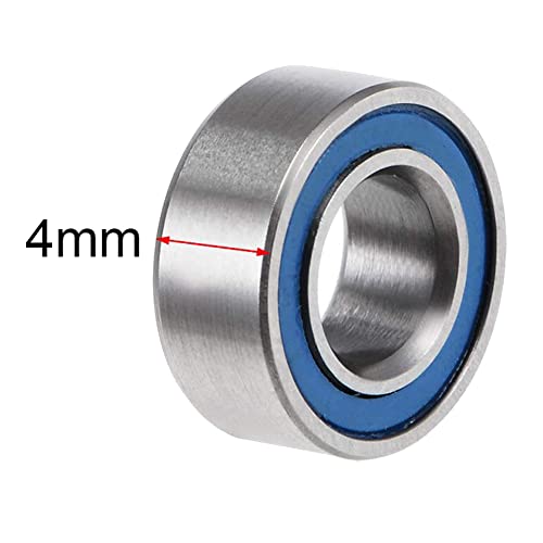 Wisyurt 20 StüCk MR105-5 X 10 X 4 Mm Kugellager Doppelt Abgeschirmte Miniatur-Kugellager, Blau