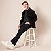 Amazon Essentials Men's Skinny-Fit Stretch Jean - Discontinued Colors, Black, 30W x 30L