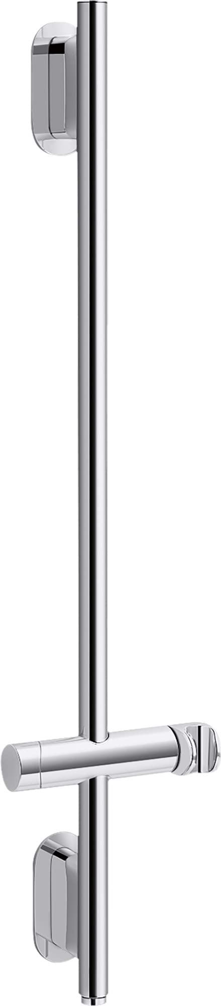 KOHLER 26314-CP Statement 32 deluxe slidebar with integrated water supply, Polished Chrome
