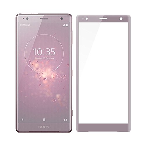 Xperia XZ2 用 3D ハイブリッド 保護ガラス 100個セット Xperia XZ2用】ハイブリッドケース / クリア