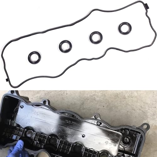 Image of VS50741R Engine Valve Cover Gasket Set Fit for 2006-2015 Honda Civic for 2016-2017 HR-V for 2013-2015 Acura ILX 1.8L 2.0L L4 12341RNAA01