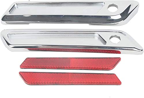 Cubiertas cromadas para bisagras de alforjas TCMT, compatibles con Harley Touring Road King, Street Glide, Ultra Limited, Tri Glide (2014-2024) miniatura 4