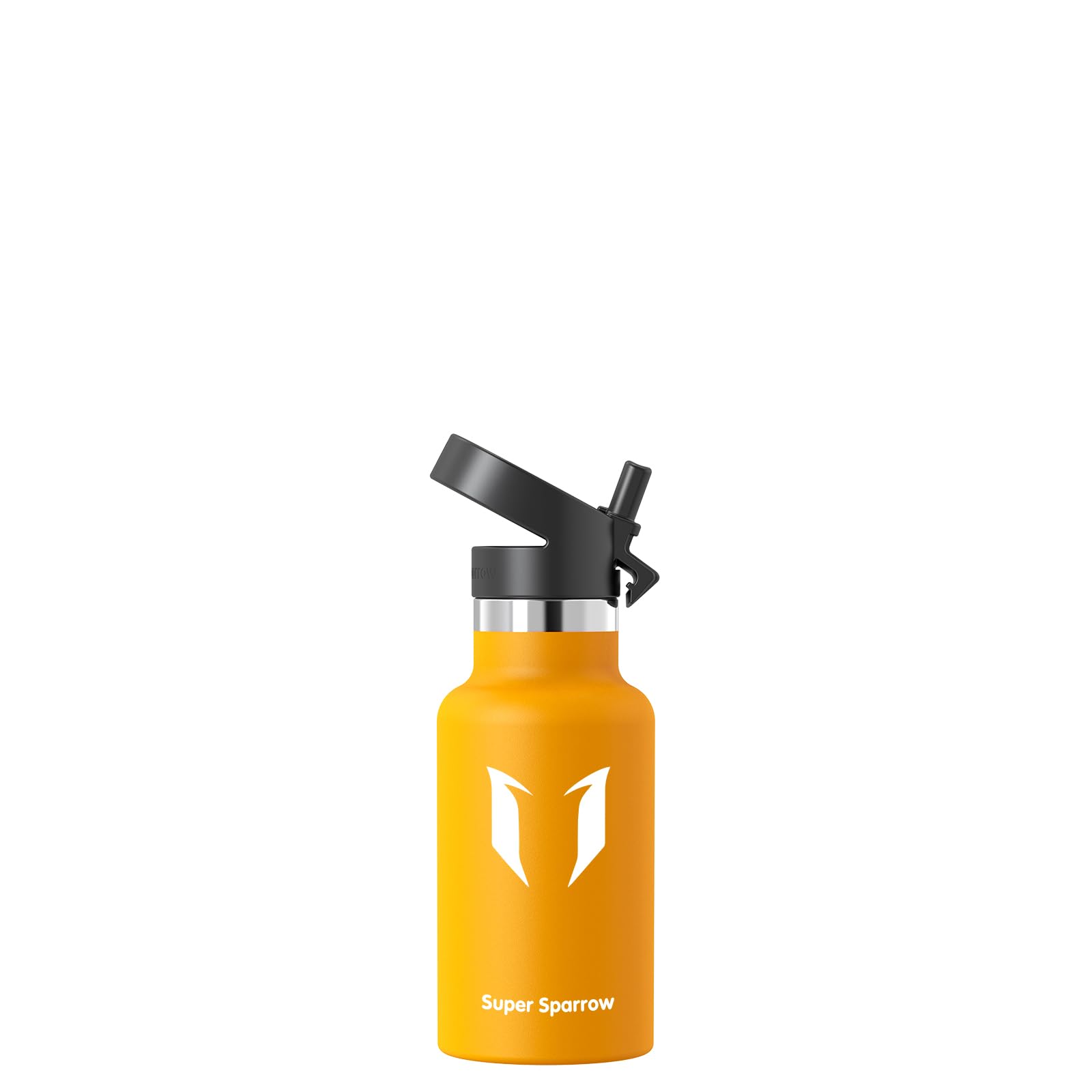 Super Sparrow Borraccia Termica, Acciaio Inox Bottiglia Termica - 350ml, 500ml, 750ml, 1L - Senza BPA Borracce, Borraccia Bambini per Scuola, Sport, Campeggio, Yoga, Palestra, Ciclismo