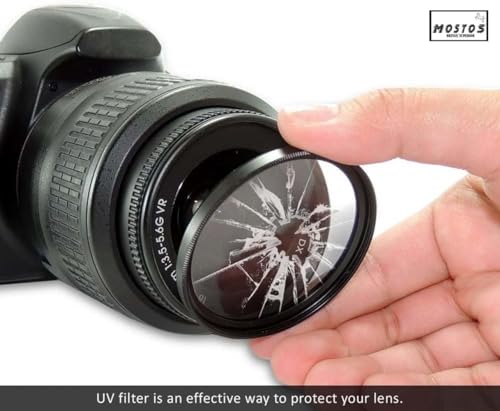 Image of MOSTOS - 62mm Camera UV Filter for Nikon AF-S VR Micro-NIKKOR 105mm f /2.8G IF-ED,AF(Not for AF-P) 70-300mm f /4-5.6G,Sony FE 90mm f /2.8 Macro G OSS