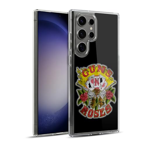 Funda Guns N' Roses Samsung S23 Ultra carcasa gel suave protectora