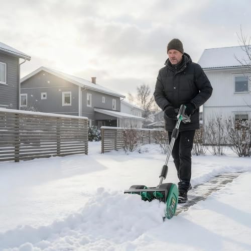 Garvee 12 Cordless Snow Shovel with Battery & Charger