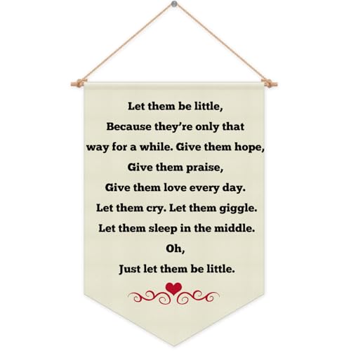 Inspirational Wall Decor Hanging Pennant Flag Banner for Nursery Playroom Wall Banner Toddler Room Game Room Bedroom Front Door Inspirational Gift for Kids Baby Girl Boy Christmas Birthday Gifts