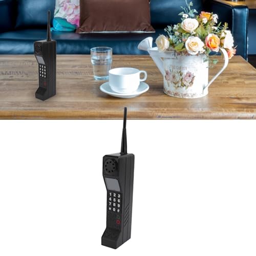 Vintage Mobiltelefontillbehör i Järn - Tegelprydnad för Hemmet