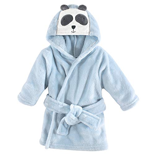 Image of Hudson Baby Unisex Baby Plush Animal Face Bathrobe