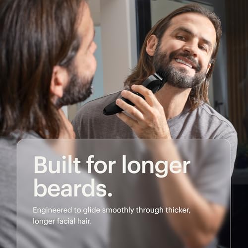 Image of MANSCAPED The Beard Hedger Extended-Length Adjustable Comb Attachment - Beard Trimmer Guide for Long Beards, 10.5mm-20mm Lengths, 1-Pack