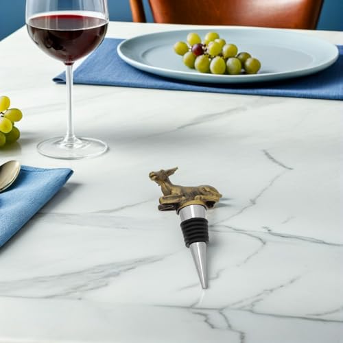 Tapón reutilizable de botella hermético con forma de búfalo para conservar vino 6