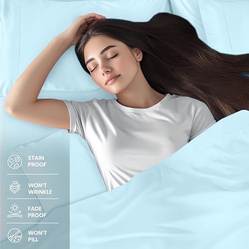 image for Utopia Bedding King Sheet Set – 4 Piece Bed Sheets for King Size Bed