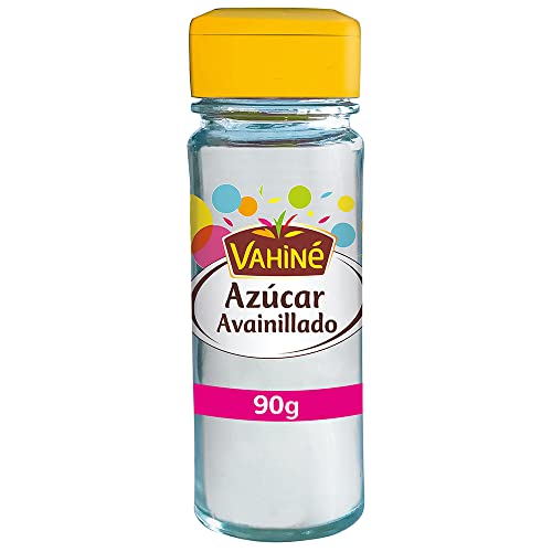 VAHINE - Pastelería - Azúcar Avainillado - Vainilla - Para Masas de Bizcocho, Cremas y Flanes - 90g