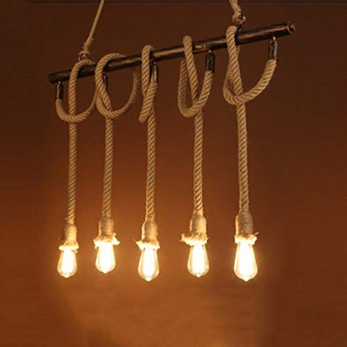 Lustre de décoration luminaire suspendu industriel vintage