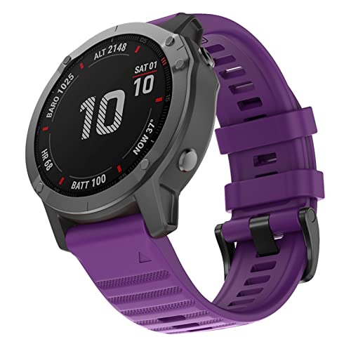 Bracelet Garmin Fenix 7X silicone 26mm à libération rapide