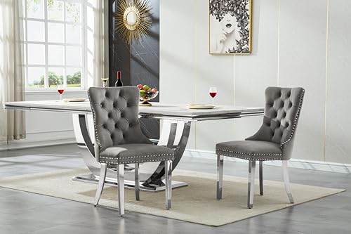 Luxury Marble Dining Table Extendable