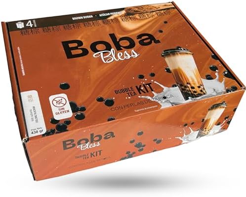 CUTEA™ Kit de té de burbujas - Sabor azúcar moreno - regalo San V...