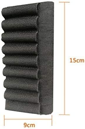 Miniatura 2 de Táctica 9 Rondas de conchas titular cartuchos de munición portador de bala bolsa para MP 512-36 elástico Butt Stock Caza Rifle Accesorios