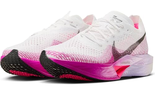 Nike Vaporfly 3 Women's Road Racing Shoes (DV4130-104, White/Vivid Purple/Purple) Size 102