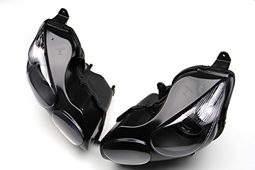 Phare optique avant compatible avec ZZR 1400 2006 2011 bloc eclairage moto - 2