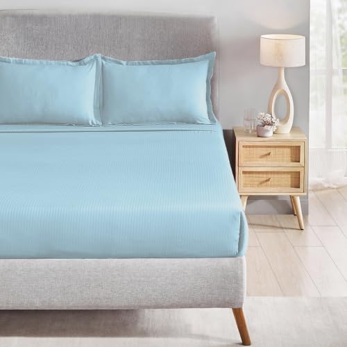 Image of myTrident Bedsheet for Double Bed King Size | 108 inch x 108 inch | Orion