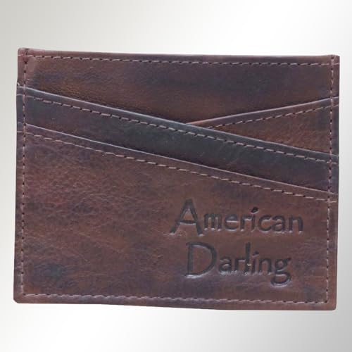 American Darling Card Holder Full Grain Genuine Leather | Business Credit2