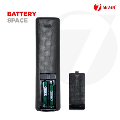 Image of 7SEVEN Compatible of Vu Tv Remote Original Model ERF3F69V Suitable for Smart Android 4k LED FHD UHD QLED Vu Television Remote Control Replicate if Existing Remotes Match Exacly- Pairing Must