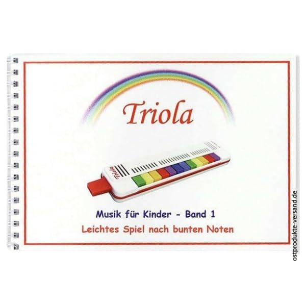 C·A·SEYDEL SÖHNE Triola Musik für Kinder Band 1 – Liederbuch mit 11 Kinderliedern – leichtes Spielen nach bunten Noten – Einsteiger Musikheft für Triola