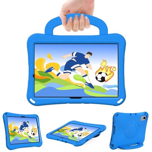 Coque silicone Samsung Galaxy Tab A11 8.7 SM X133 étui bleu foncé enfant