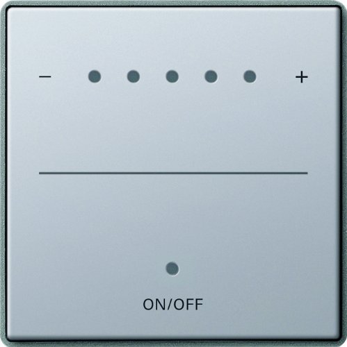 Preisvergleich Produktbild Gira 2260203 System2000 Aufsatz Touchdimmer Gira E22, Aluminium