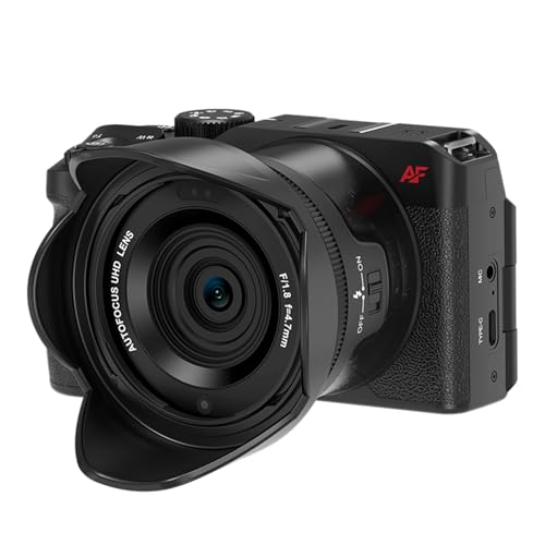 Cámara digital compacta ORDRO D130 5K 56MP 18X zoom WiFi miniatura 1