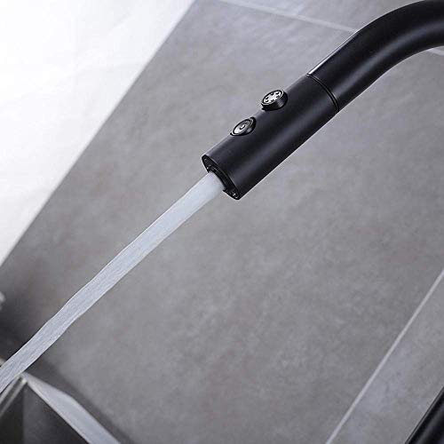Robinet d'eau chaude et froide rétractable pour grand évier de cuisine - 7