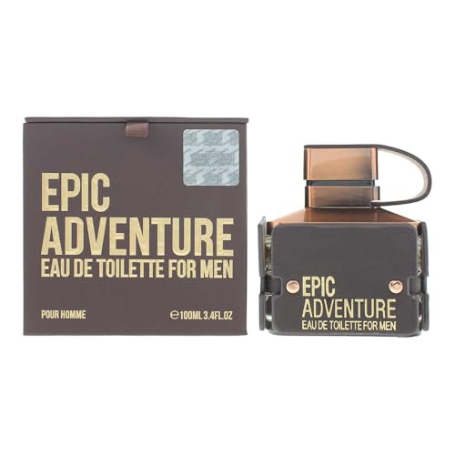 Epic Adventure By Emper Edt for Men 3.4 Oz New in Sealed Packed