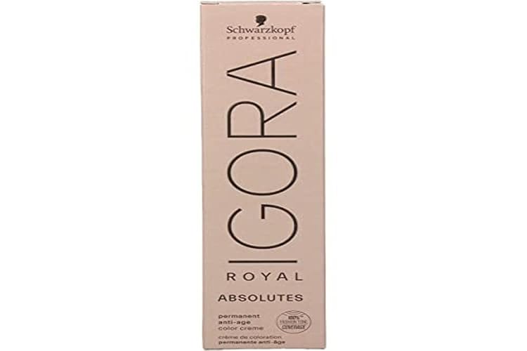 SCHWARZKOPF Igora Royal Absolutes Permanent Anti-Age Color Creme 7-460 Mittelblond Beige Schoko Natur 60 ml - 7-460 Mittelblond Beige Schoko Natur - 60 ml (Pack of 1)