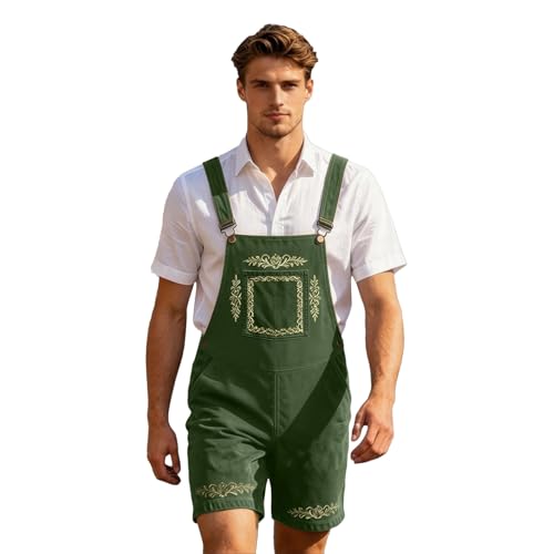 Pantalones con tirantes de festival hombre ropa cómoda casual de verano diario