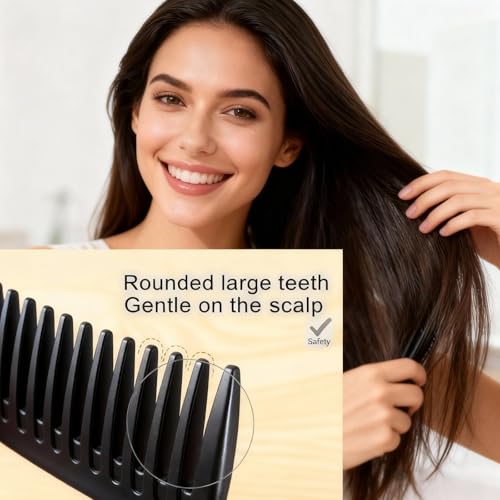Set de 6 Peines Grandes de Dientes Anchos de Hipifans miniatura 2