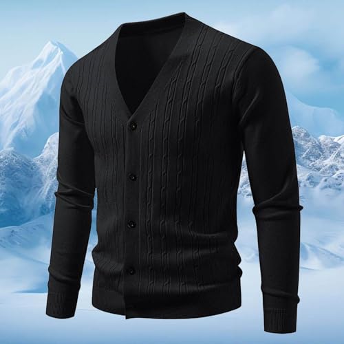 Aniywn Mens Cardigan Sweater Lightweight Long Sleeve V-Neck Sweaters Slim Fit Casual Buttons Down Knitted Cardigan Sweaters2
