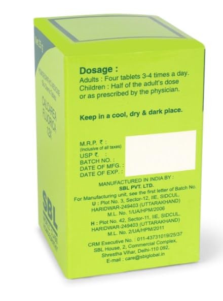 SBL Kali Phosphoricum 6x Tablets (SET OF 2 Bottles) - Image 8 thumbnail